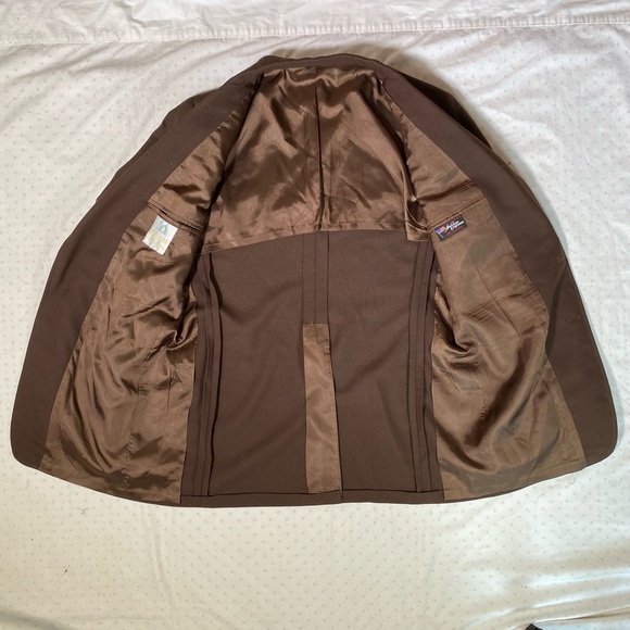 American Craftsman Dark Brown Blazer - Picture 4 of 7